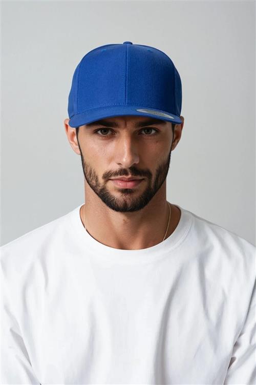 Classic Snapback - Royal - One Size - TeeShoppen
