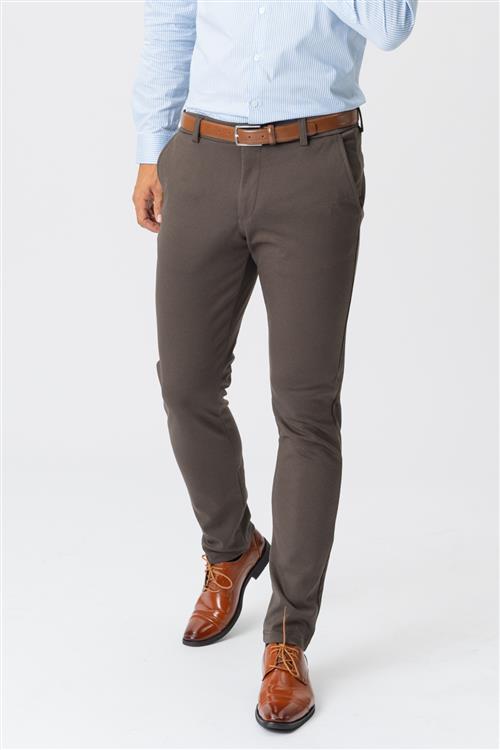 Originale Performance Pants - Mørkebrun - Herre - 34/34 - Bukser med stretch - TeeShoppen