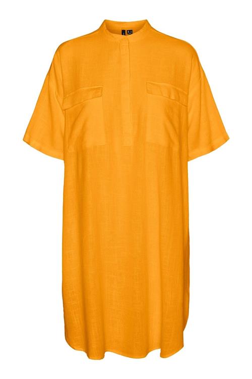 Line Mini Kjole - Radiant Yellow - XL - Vero Moda