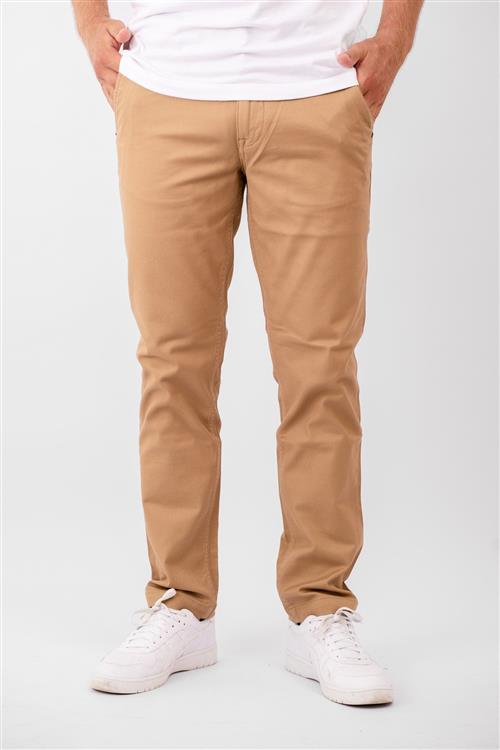 Originale Performance Structure Pants (Regular) - Mørk Beige - Regular fit - Herre - 42/32 - TeeShoppen
