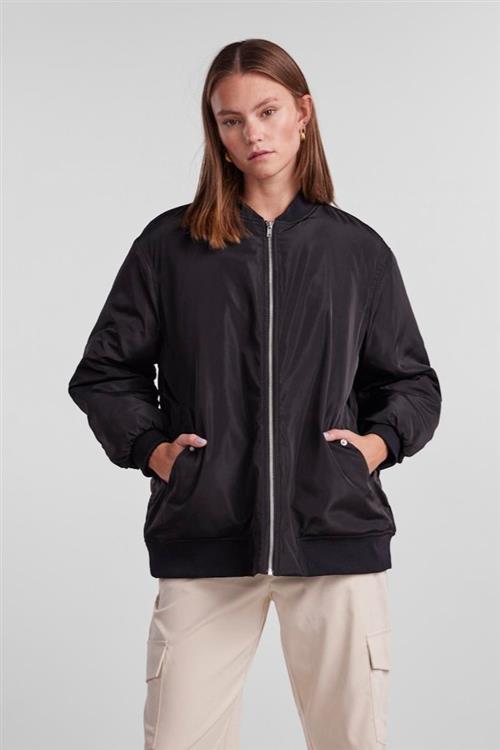 Danny Bomber Jakke - Sort - M - PIECES