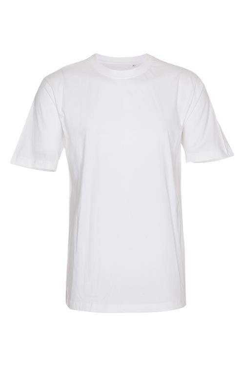 Basic børn T-Shirt - Hvid - 12-14 år - TeeShoppen