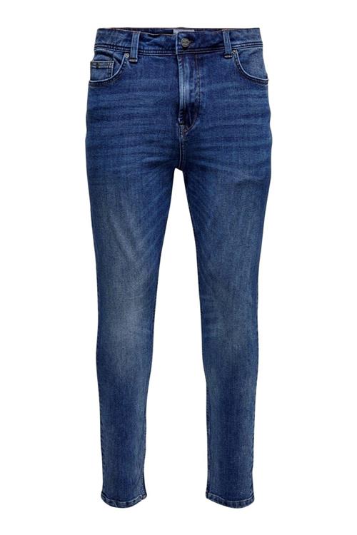 Loom Slim Jeans - Blue Denim - Slim fit - Herre - 30/34 - Only & Sons