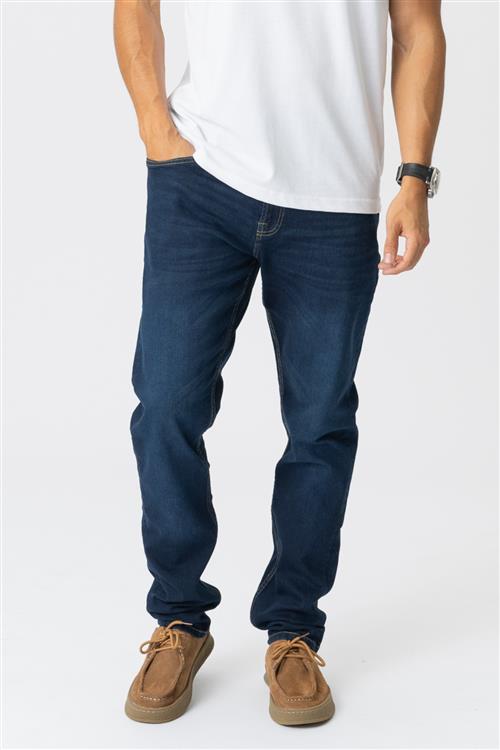 Originale Performance Jeans (Regular) - Dark Blue Denim - Regular fit - Herre - 28/34 - TeeShoppen