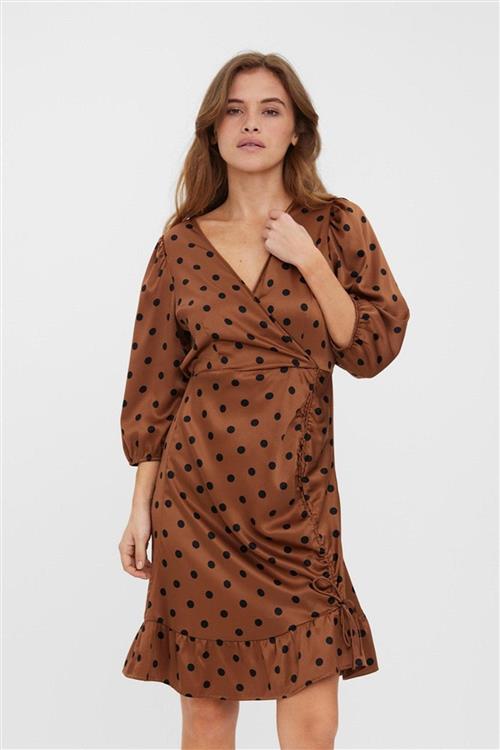 Essi 3/4 Kort Kjole - Aztec - L - Vero Moda