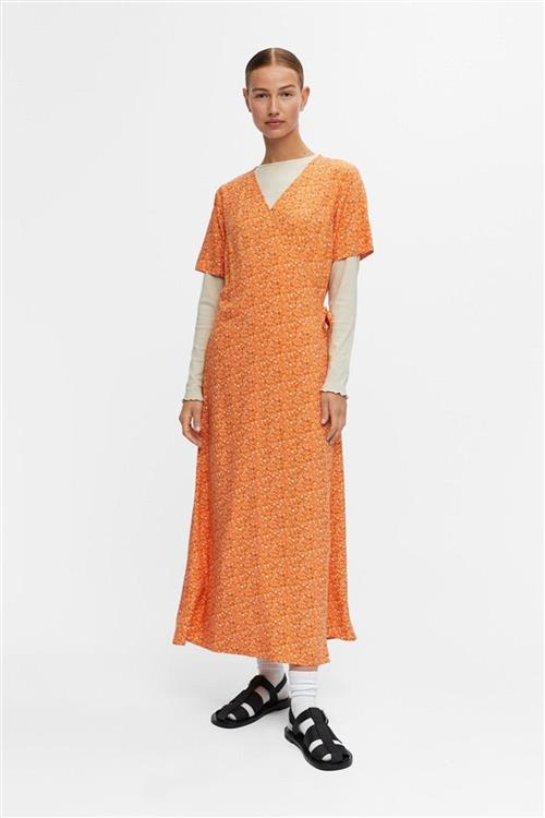 Ema Elise Wrap Kjole - Autumn Sunset - 36 - Object