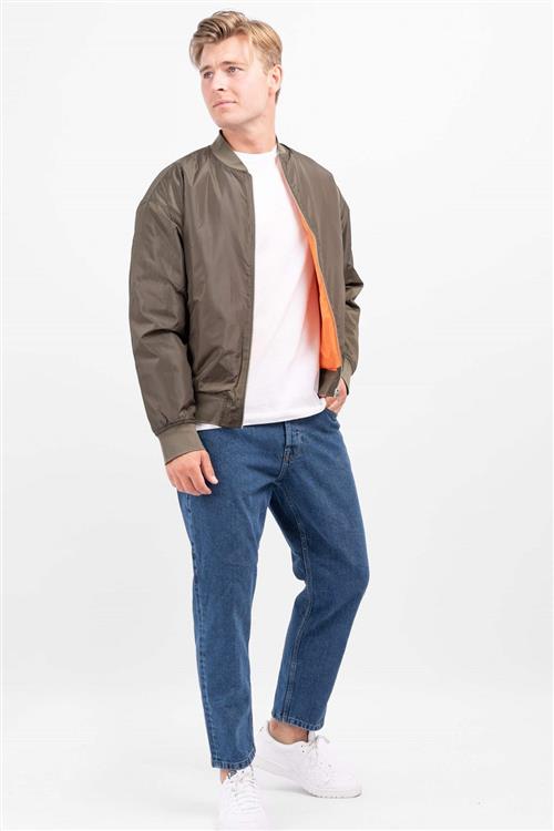 Clay Bomber Jacket - Forest Night - Herre - L - Jack & Jones