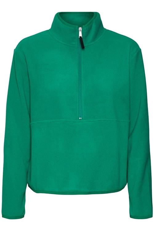 Ilsa Half Zip Fleece - Pepper Green - L - Vero Moda