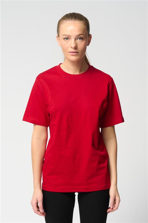 Oversized t-shirt - Rød - Dame - S - TeeShoppen