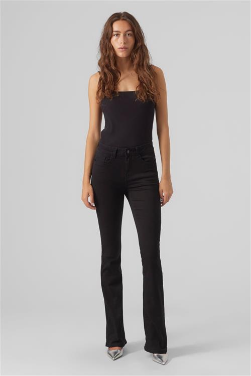 Peachy MR Flared Bukser - Sort - M/34 - Vero Moda