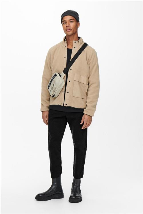Avi Beam Chino Twill Pants - Sort - Herre - 33/34 - Only & Sons