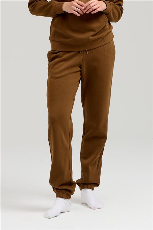 Basic Sweatpants - Brun - Dame - XS - TeeShoppen