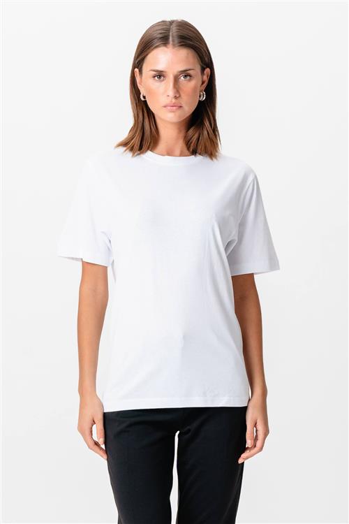 Oversized T-shirt - Hvid - Dame - S - TeeShoppen