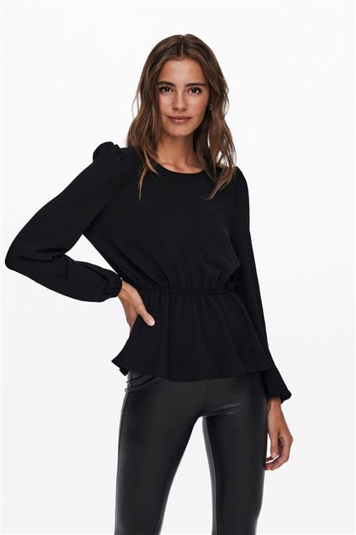 Mette Bluse - Sort - M - ONLY