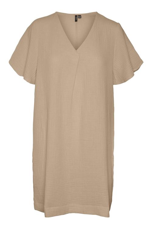Natali Nia Mini Kjole - Irish Cream - M - Vero Moda