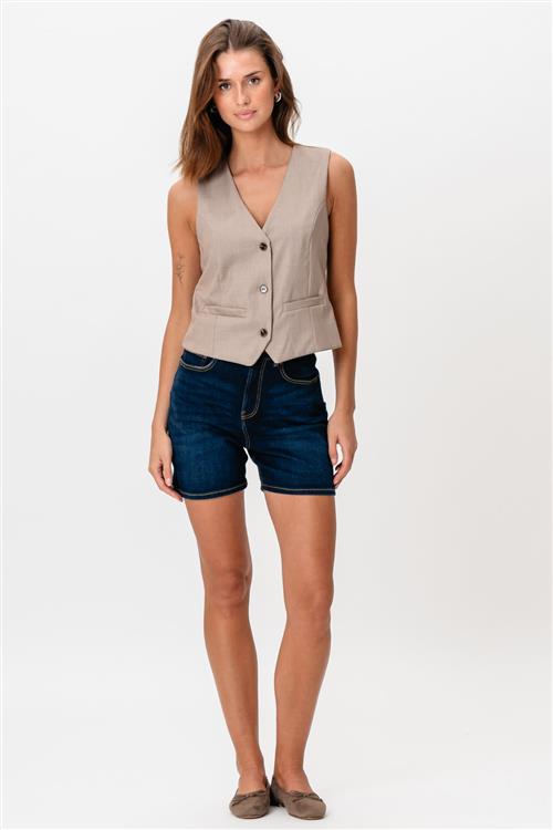 Originale Performance Denim Shorts - Mørkeblå Denim - S - TeeShoppen