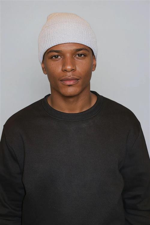 Oscar beanie - Grå - One Size - TeeShoppen