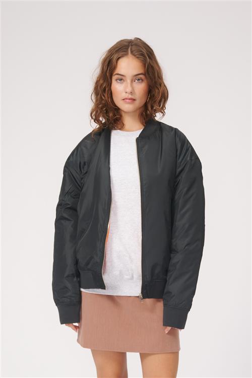 Clay Bomber Women Jacket - Sort - M - Jack & Jones