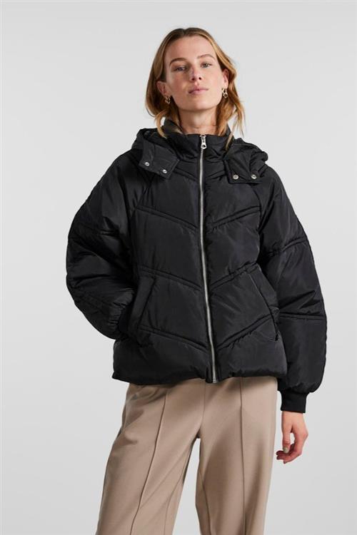 Neli City Puffer Jakke - Sort - Dame - XS - PIECES