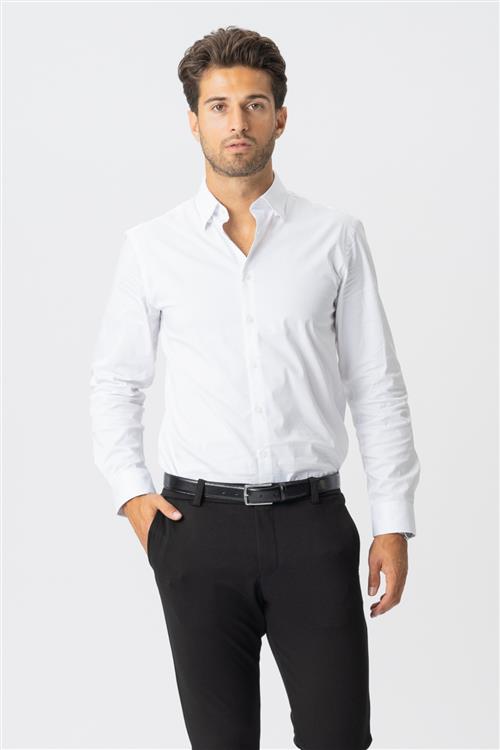 Originale Performance Skjorte - Hvid - Herre - 2XL - TeeShoppen