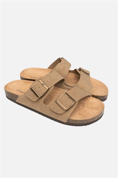Paris Tøfler - Beige - 44 - TeeShoppen
