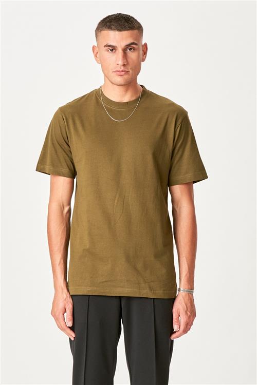 Oversized T-shirt - Army - Herre - 3XL - TeeShoppen