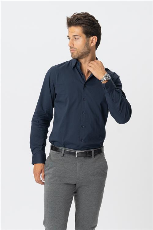 Originale Performance Skjorte - Navy - Herre - 3XL - TeeShoppen