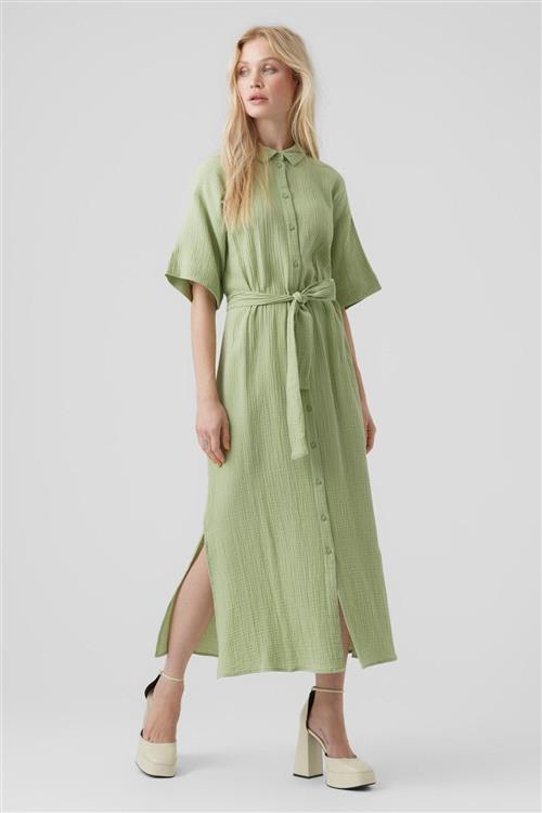 Natali Maxi Kjole - Reseda - M - Vero Moda
