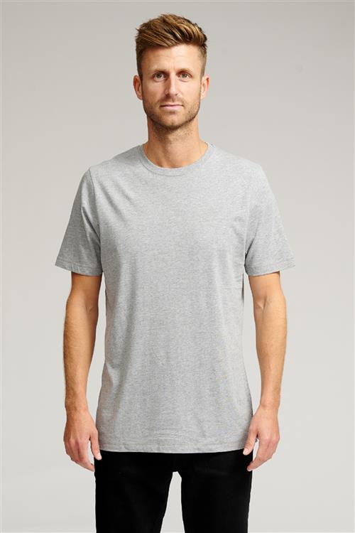 Basic T-shirt - Grå - FeHerre - M - TeeShoppen