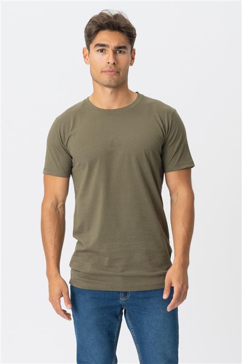 Muscle T-shirt - Armygrøn - Herre - 2XL - TeeShoppen