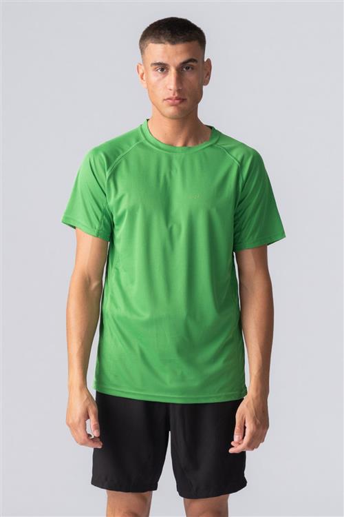 Trænings T-shirt - Grøn - Herre - L - TeeShoppen