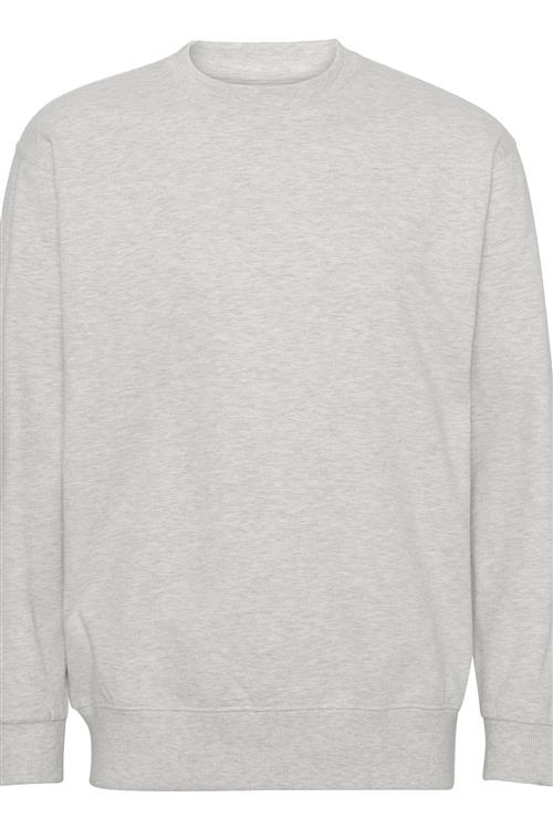 Basic Crewneck - Askegrå (dame) - Dame - L - TeeShoppen