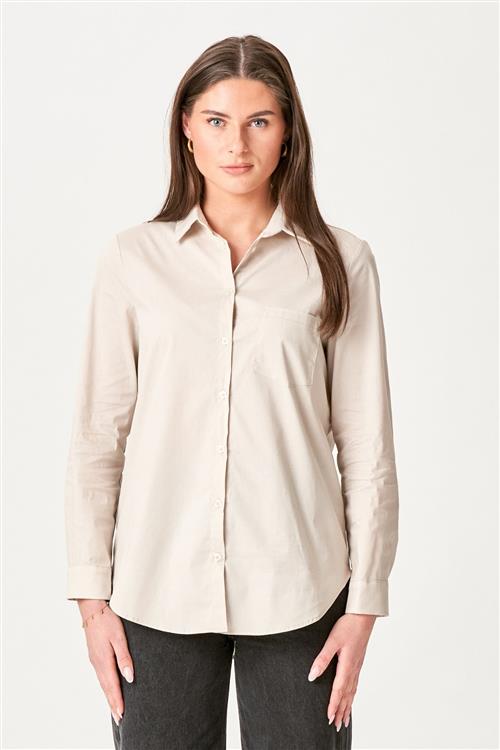 Ida Skjorte - Beige - XS - TeeShoppen