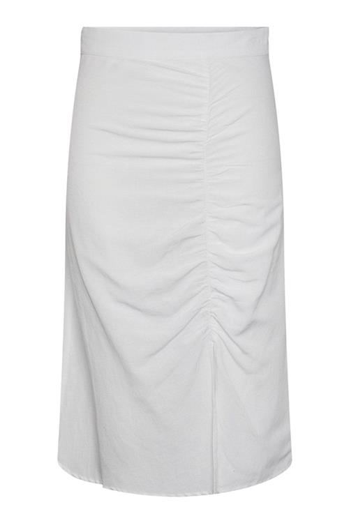 Milano Midi Nederdel - Hvid - L - PIECES