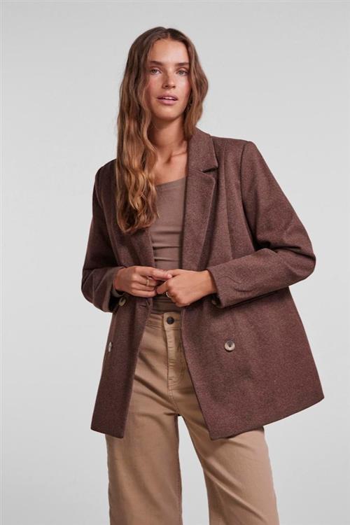 Haven Blazer Jakke - Brun - Dame - L - PIECES