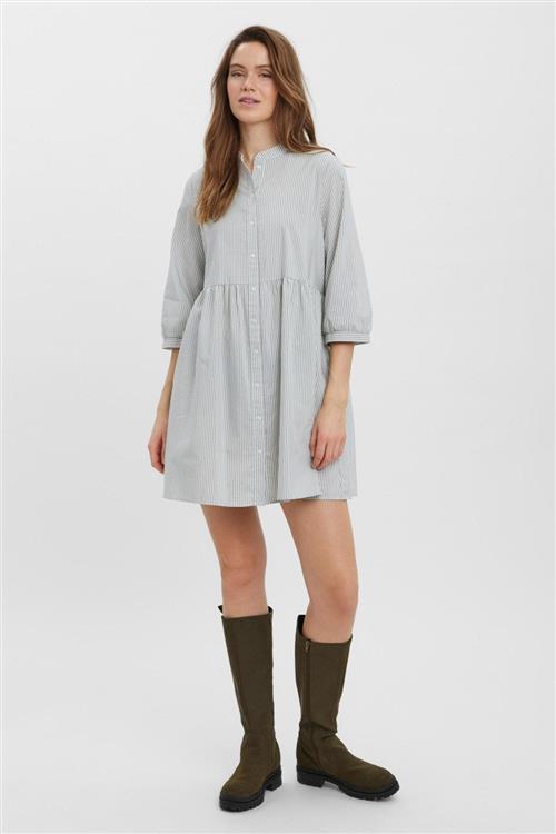 Sisi 3/4 Kjole - Grøn - S - Vero Moda