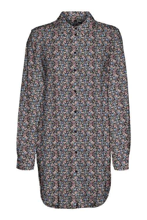 Easy Lang Skjorte - Sort - S - Vero Moda