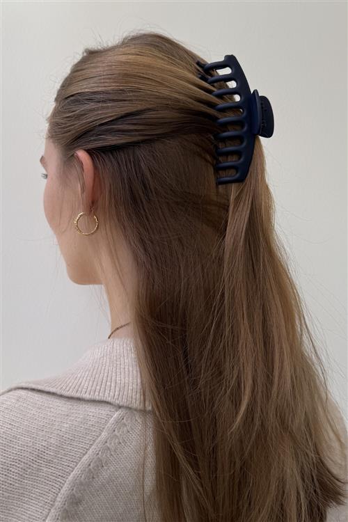 Olivia Hårklemme - Navy - One Size - TeeShoppen
