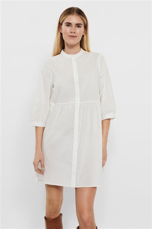 Sisi 3/4 Kjole - Sne Hvid - Dame - XL - Vero Moda
