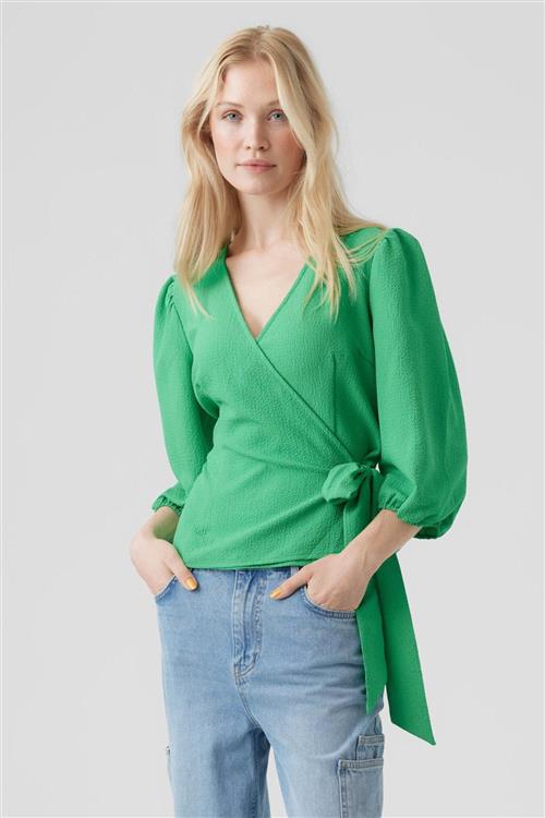 Pepper Aya Bluse - Bright Green - XS - Vero Moda