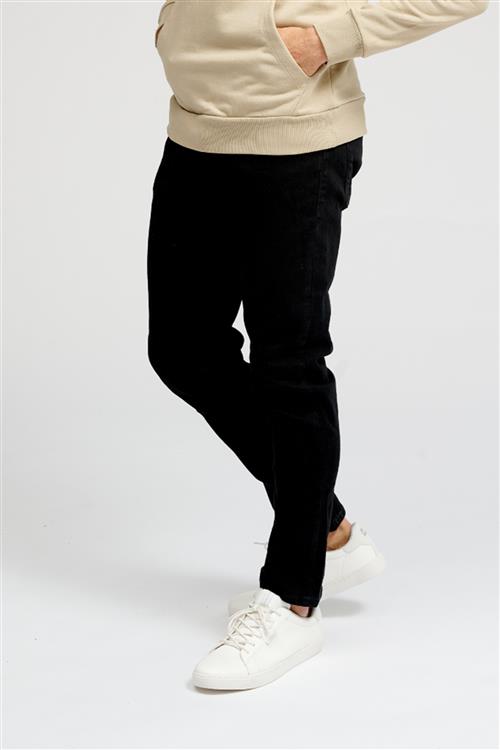 Originale Performance Jeans (Regular) - Black Denim - Regular fit - Herre - 36/30 - TeeShoppen