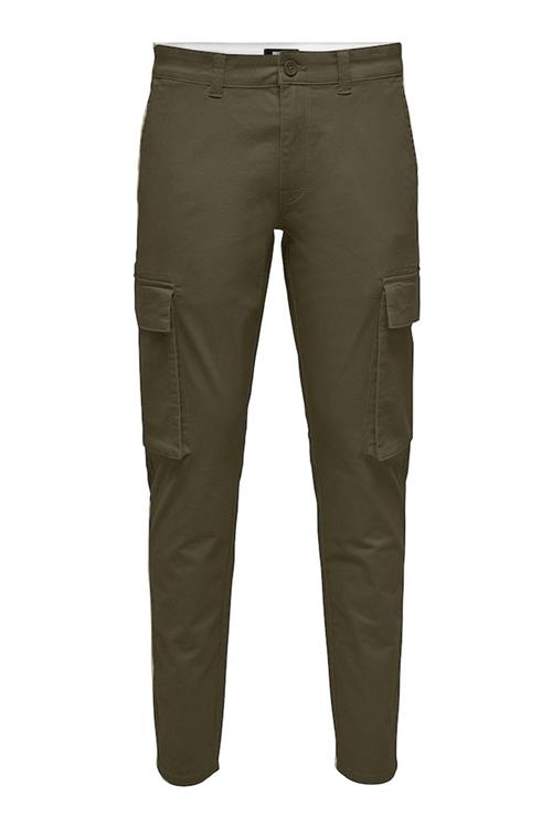Next Cargo Pants - Olive Night - Herre - 30/34 - Only & Sons