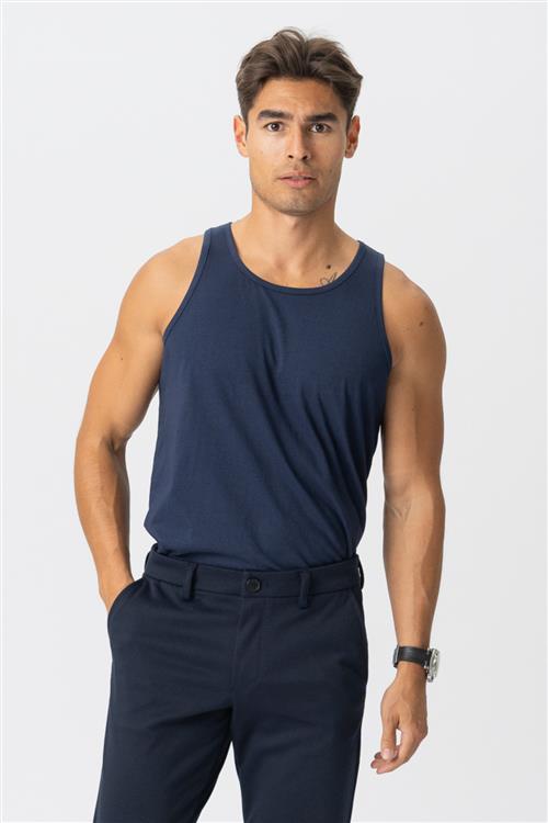 Basic Tanktop - Navy - Herre - XL - TeeShoppen