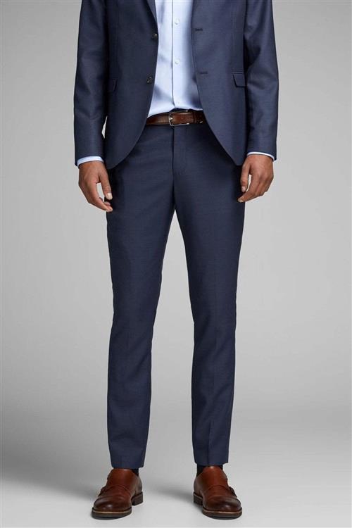 Klassisk Habitbukser Slimfit - Navy (MAKS 1 STK. PR KUNDE) - Herre - 48 - Jack & Jones