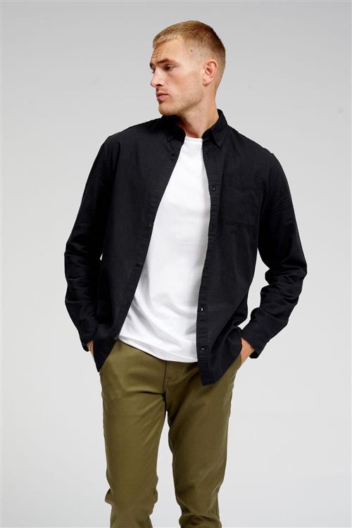 Originale Performance Oxford Skjorte - Sort - Herre - XL - TeeShoppen