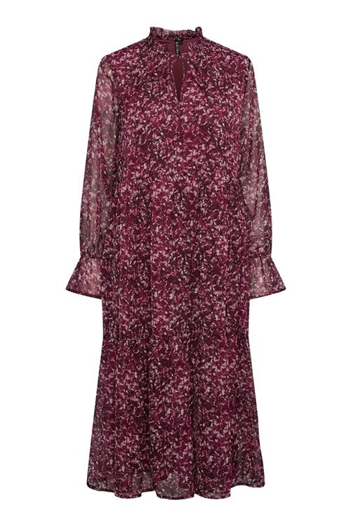 Navi Midi Kjole - Rose Violet - M - PIECES