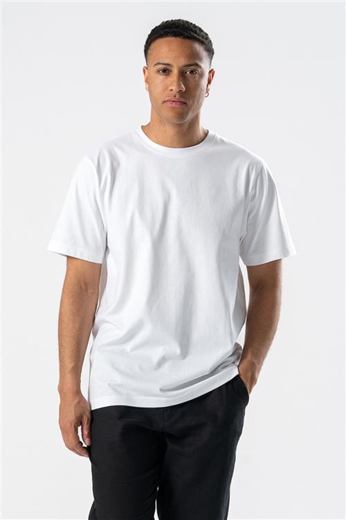 Boxfit T-shirt - Hvid - Herre - L - TeeShoppen