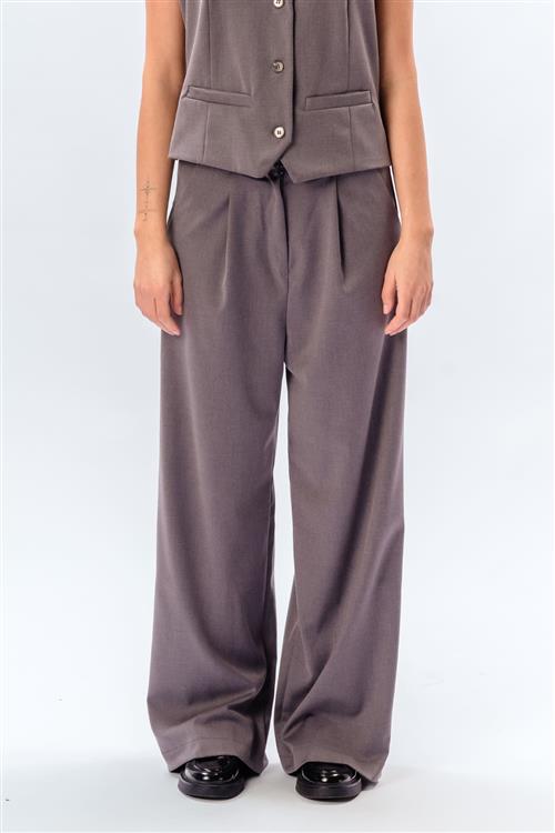 Nadia Pants - Mørke grå - M - TeeShoppen