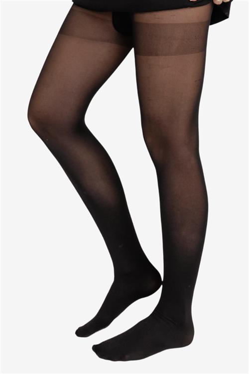 Mathilde Strømpebukser 60 DEN - Sort - M/L - TeeShoppen
