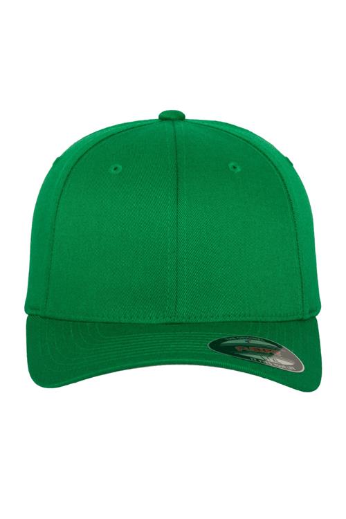 Se Flexfit Wooly Combed - Pepper Green - S-M - Flexfit ved Teeshoppen